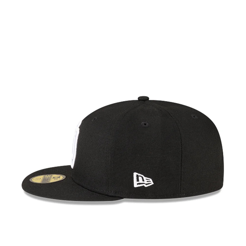 Dominican Republic World Baseball Classic 59FIFTY Fitted 'Black White'