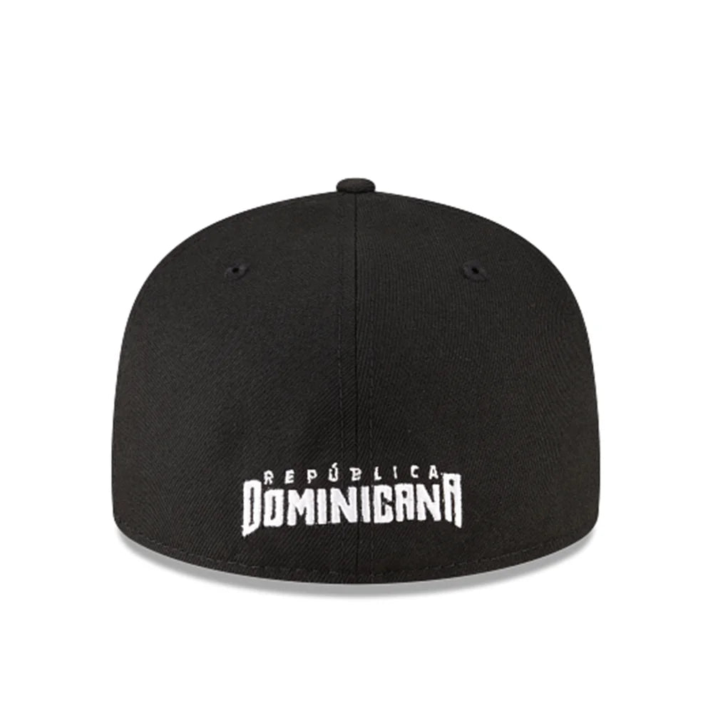Dominican Republic World Baseball Classic 59FIFTY Fitted 'Black White'