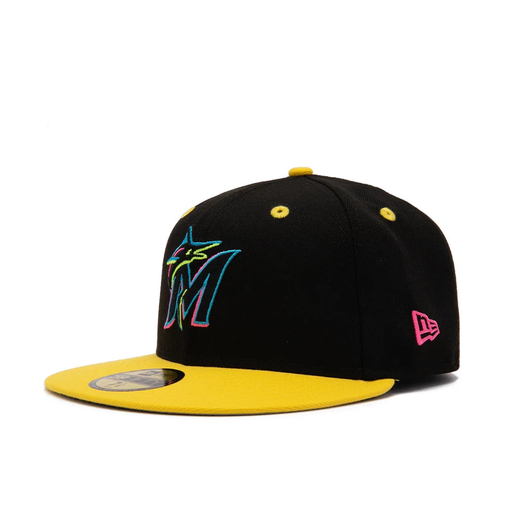 Miami Marlins 59FIFTY 'Black Neon'