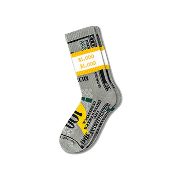 Money Band Sock 'Grey'