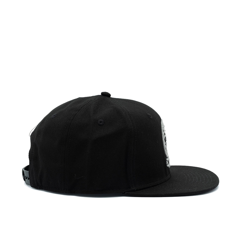 A baseball cap shown from a side profile view against a plain white background.