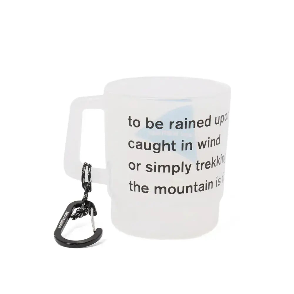 and Wander Logo Mug 'Off White'