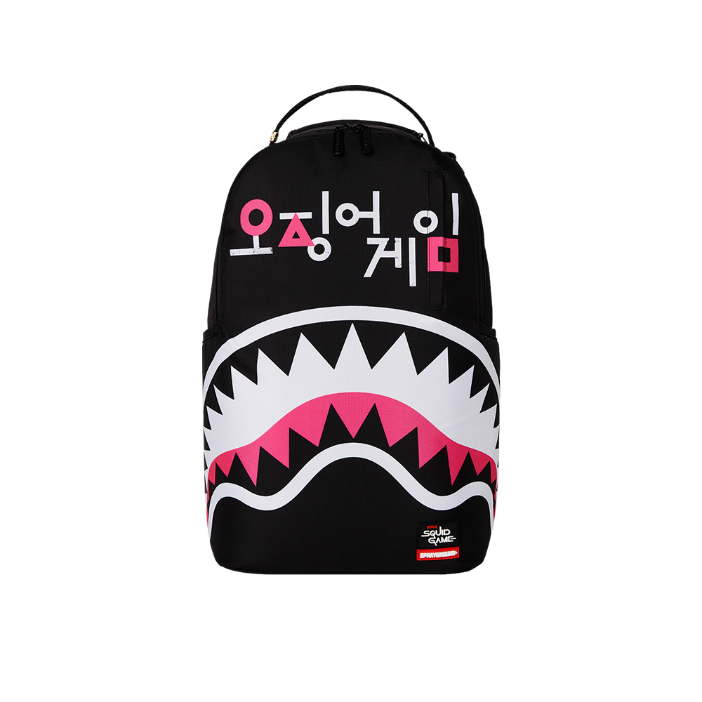 Squid Game Logo Shark Mouth DLXR Backpack
