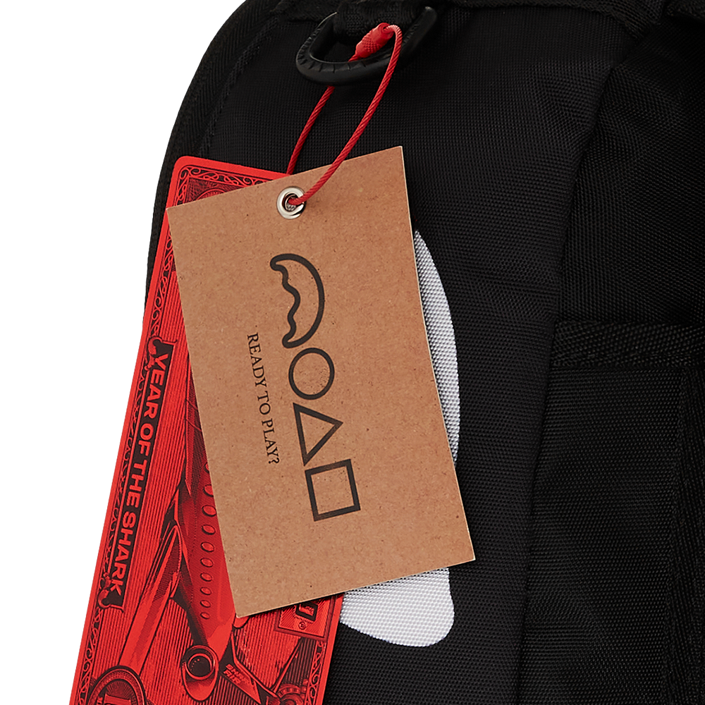 Squid Game Logo Shark Mouth DLXR Backpack