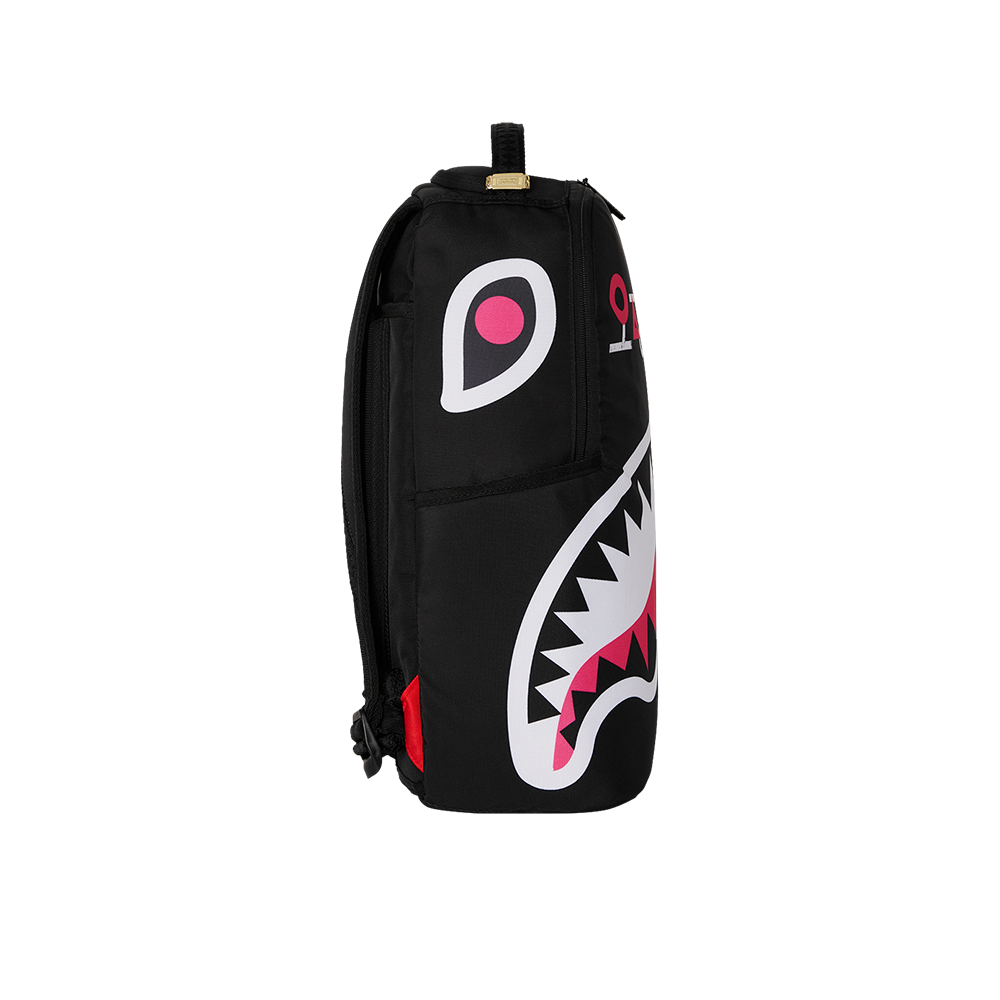 Squid Game Logo Shark Mouth DLXR Backpack
