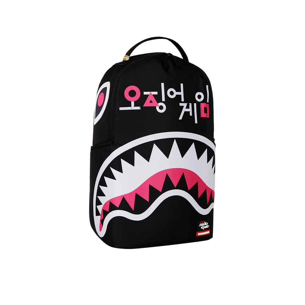 Squid Game Logo Shark Mouth DLXR Backpack