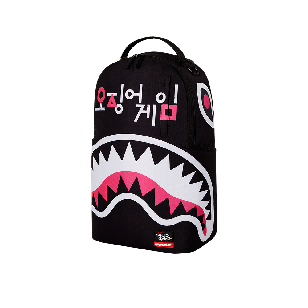 Squid Game Logo Shark Mouth DLXR Backpack