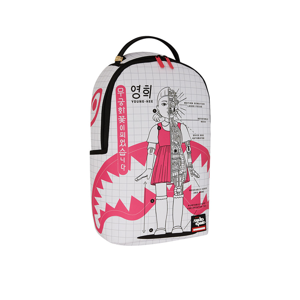 Squid Game Robot Girl DLXSV Backpack