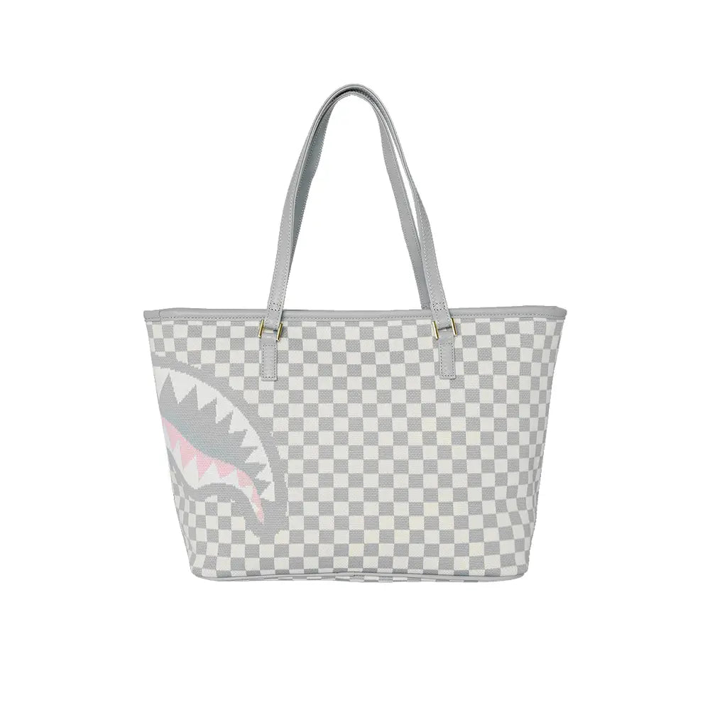 Knit Sharks In Paris 2.0 'Cream' Tote