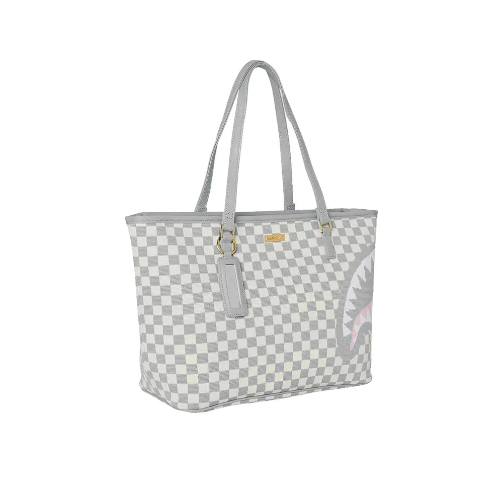Knit Sharks In Paris 2.0 'Cream' Tote