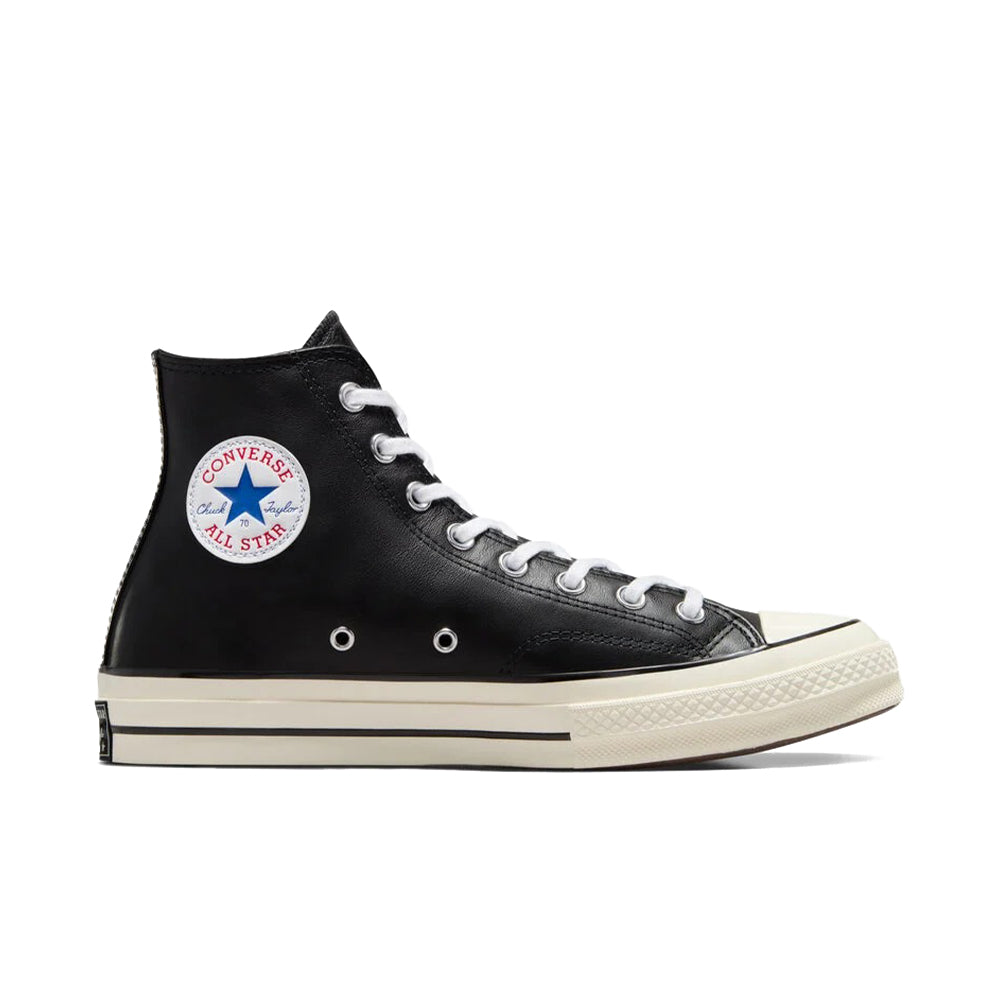 Chuck 70 Leather Hi 'Black'