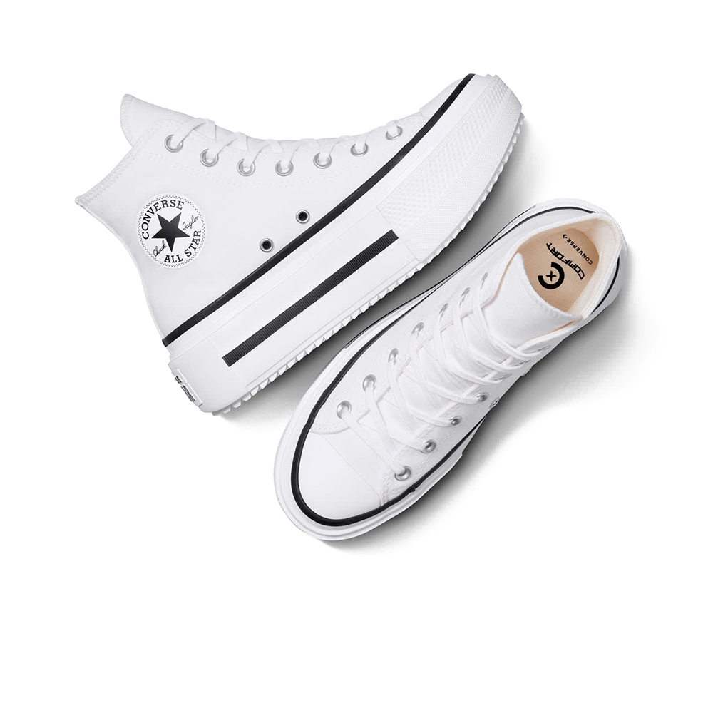 Chuck Taylor All Star Lift Double Stack Hi 'White'