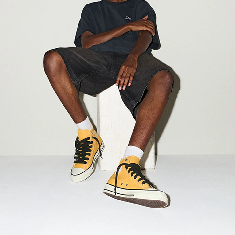 Chuck Taylor Throwback Hi 'Banana Yellow'