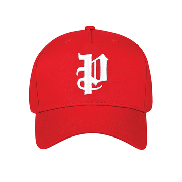 P Logo Hat 'Red'