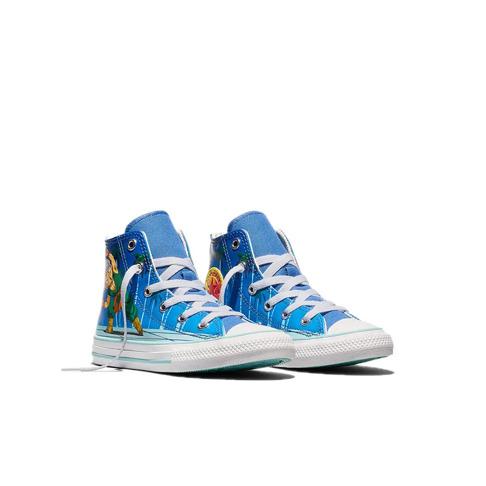 Dragon Ball Z Fusion x Chuck Taylor All Star PS 'Leisure Time White Lapis Blue'