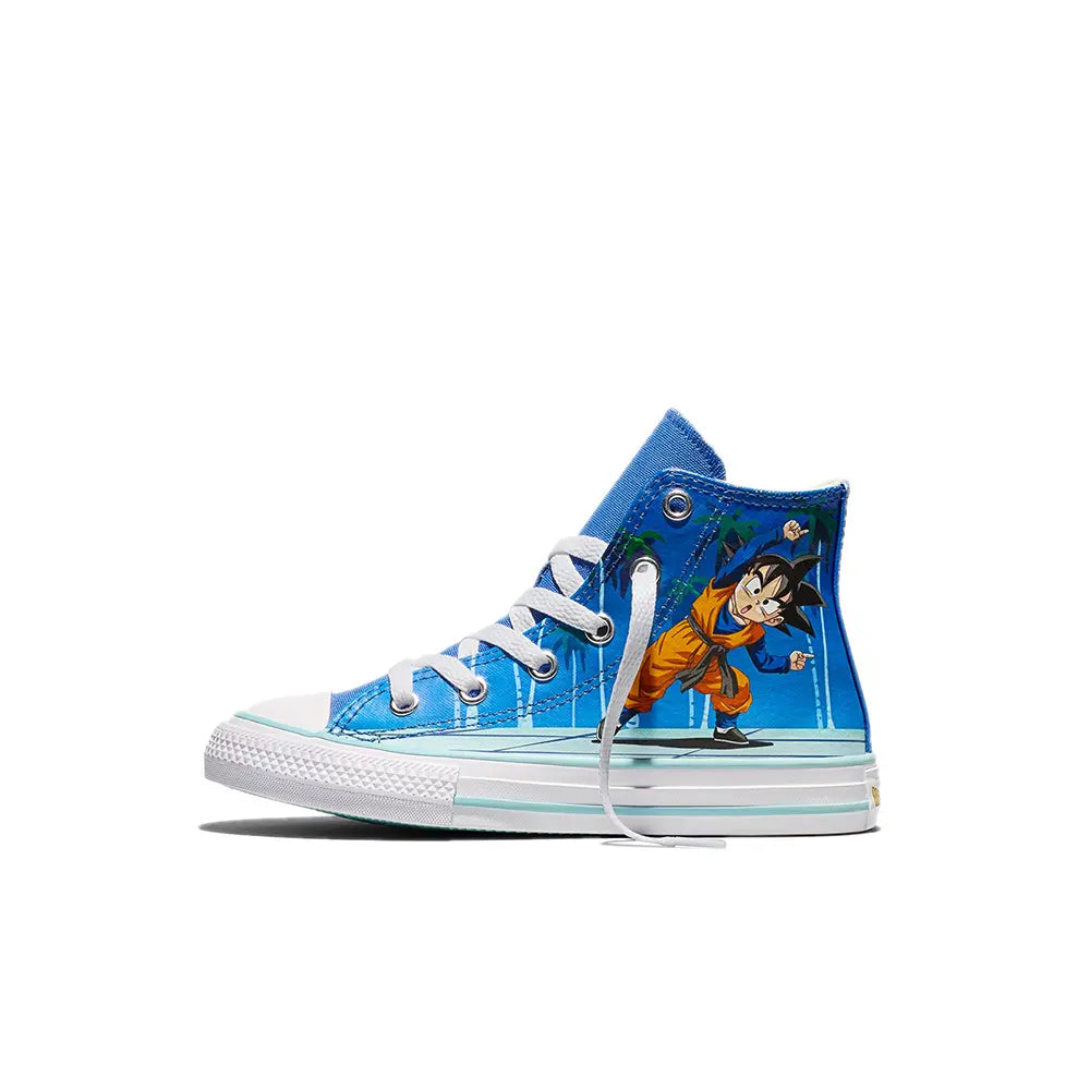 Dragon Ball Z Fusion x Chuck Taylor All Star PS 'Leisure Time White Lapis Blue'