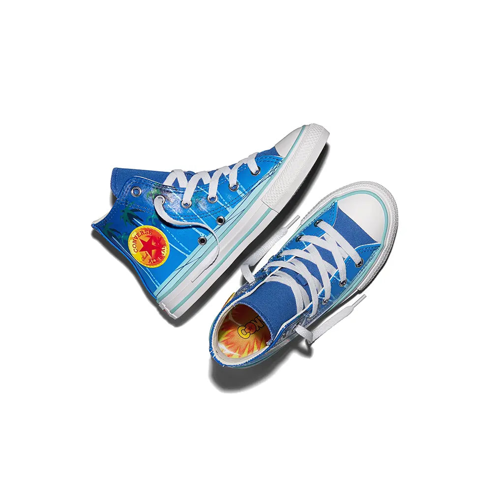 Dragon Ball Z Fusion x Chuck Taylor All Star PS 'Leisure Time White Lapis Blue'
