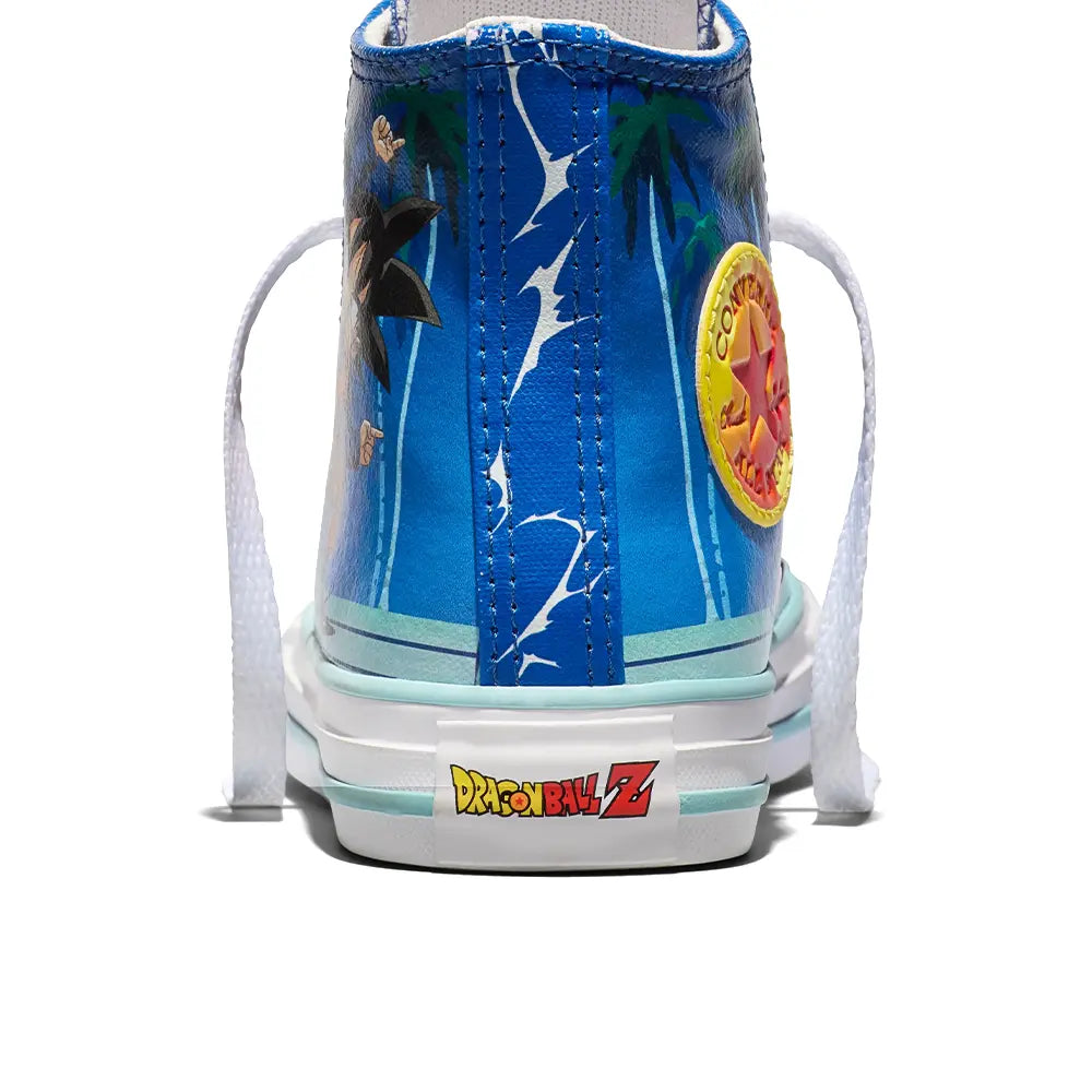 Dragon Ball Z Fusion x Chuck Taylor All Star PS 'Leisure Time White Lapis Blue'