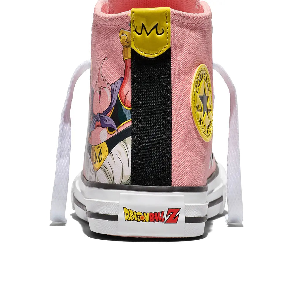 Dragon Ball Z Majin Buu x Chuck Taylor All Star PS 'Quartz Pink Black Cyber Yellow'