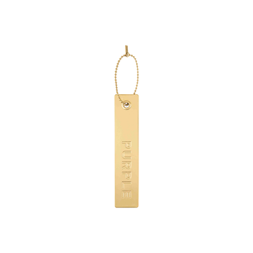 Metal Hang Tag 'Gold'