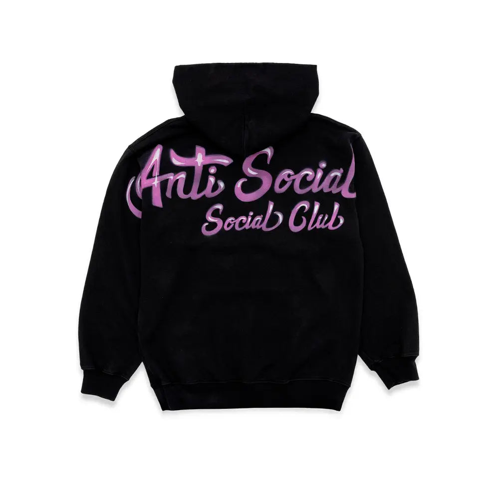 Airbrushed Hoodie 'Black'