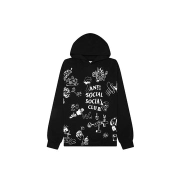 U Illustrated Hoodie 'Black'