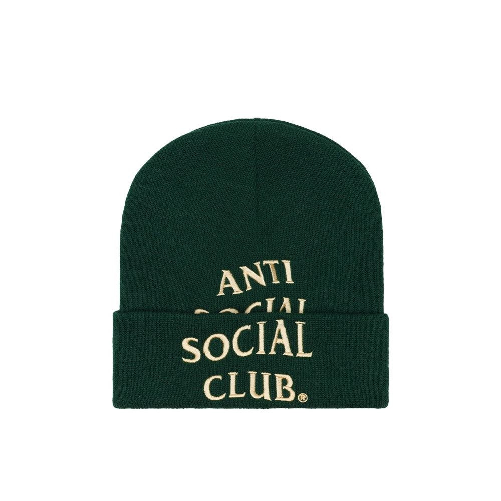 Embroidered Beanie 'Green'