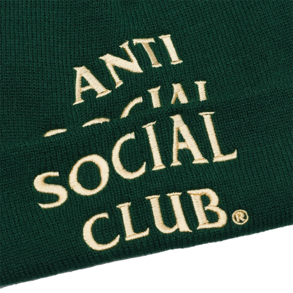 Embroidered Beanie 'Green'