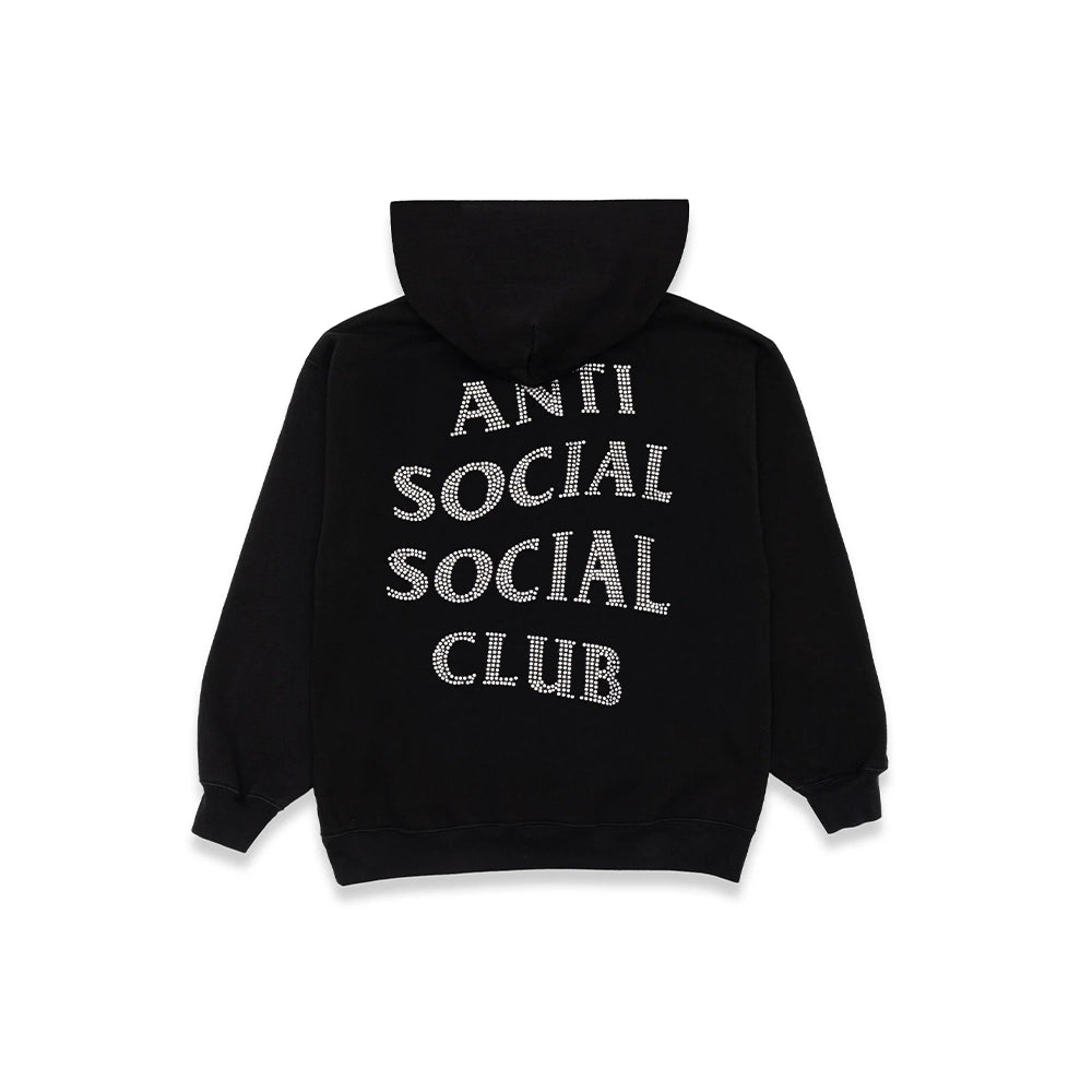 Rhinestone Mind Games Hoodie 'Black'