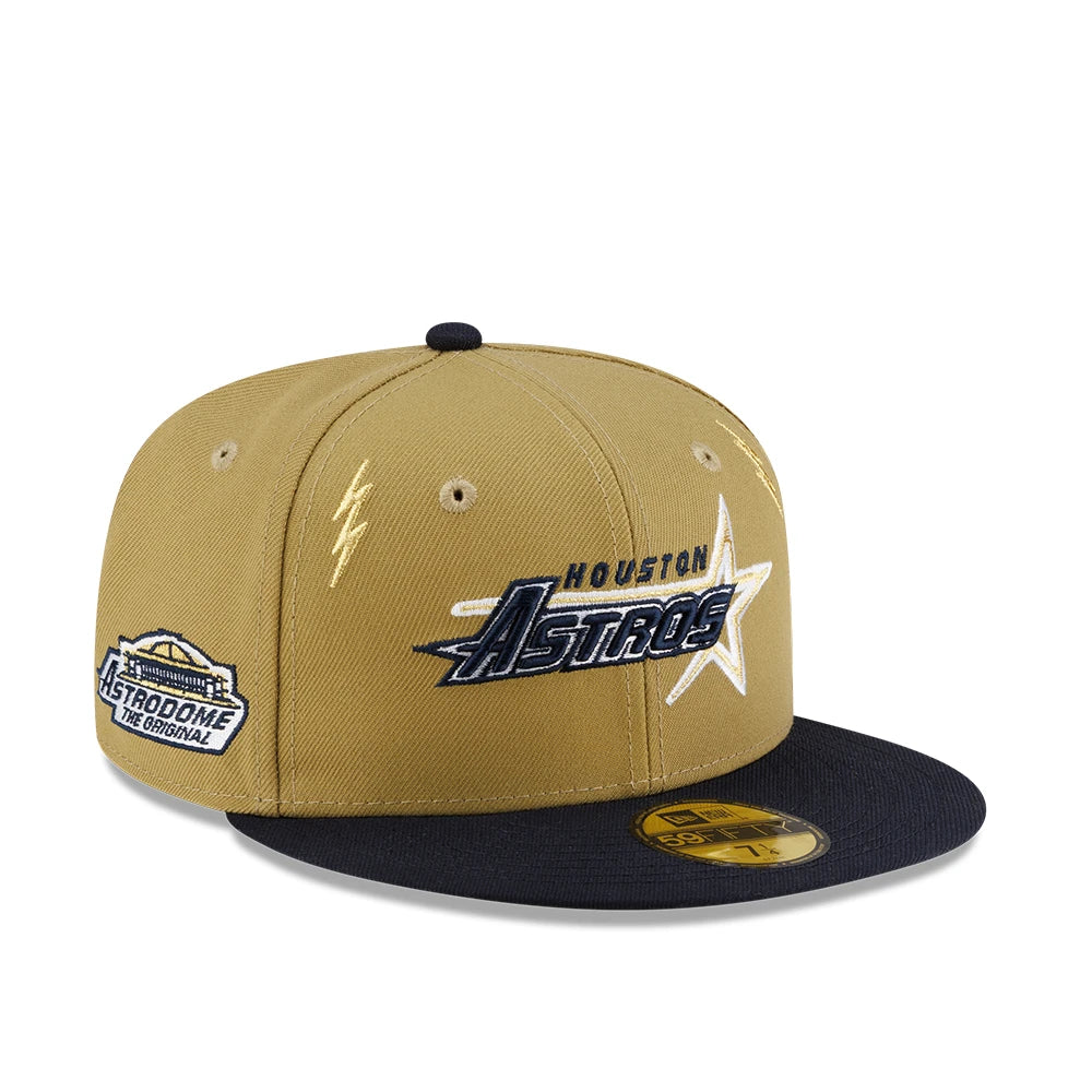 Diet Starts Monday (DSM) 59FIFTY Lightning Bolts 'Houston Astros'