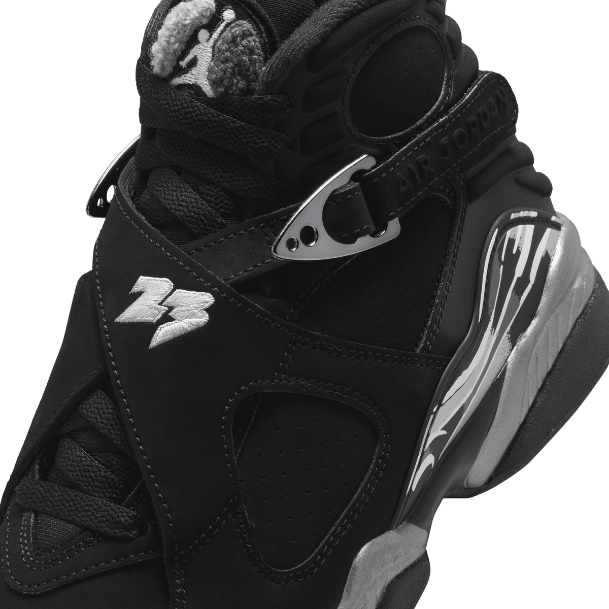 Air Jordan 8 Retro GS 'Chrome'