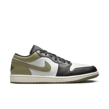 Air Jordan 1 Low 'Black Toe Medium Olive'