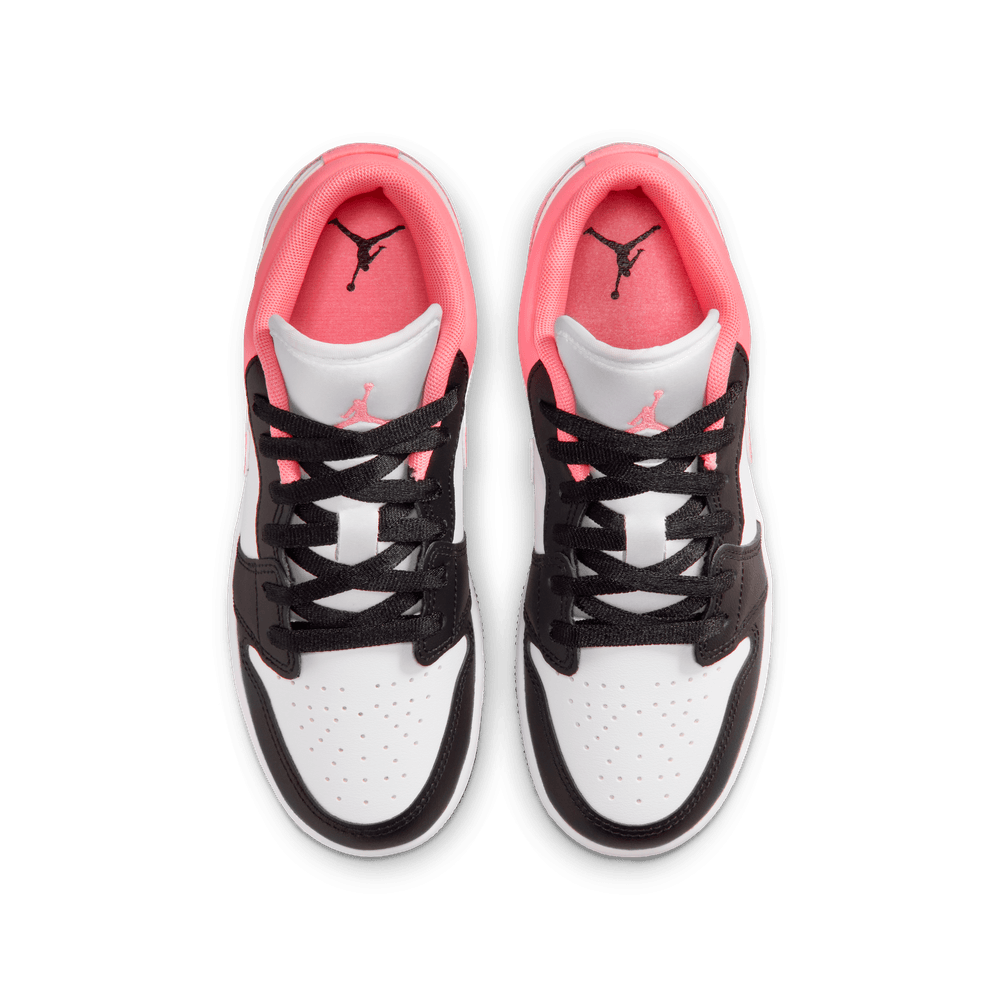 Air Jordan 1 Low GS 'Black White Pink'