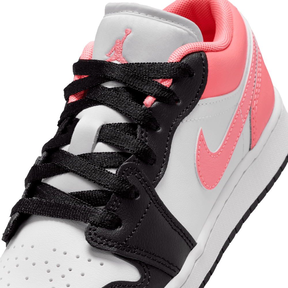 Air Jordan 1 Low GS 'Black White Pink'