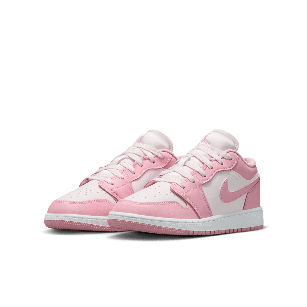Air Jordan 1 Low GS 'Medium Soft Pink White'