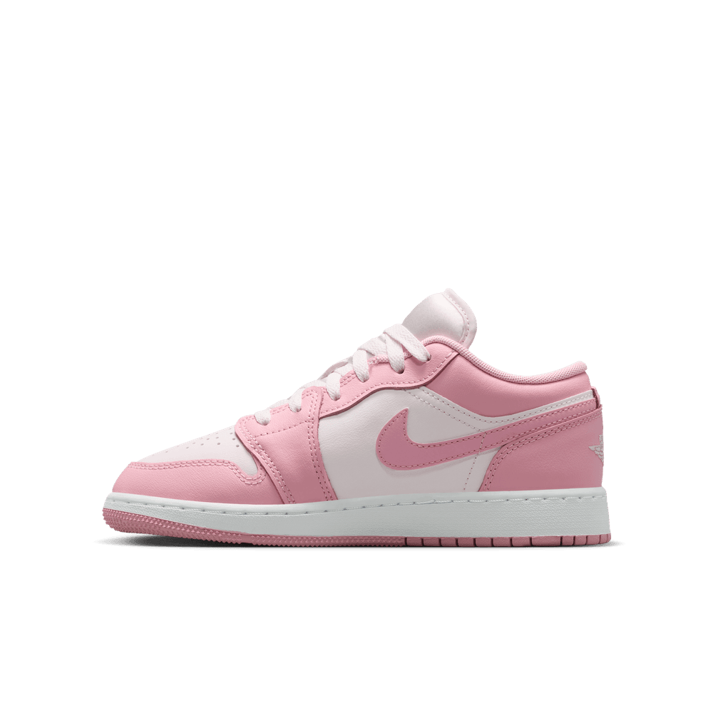 Air Jordan 1 Low GS 'Medium Soft Pink White'