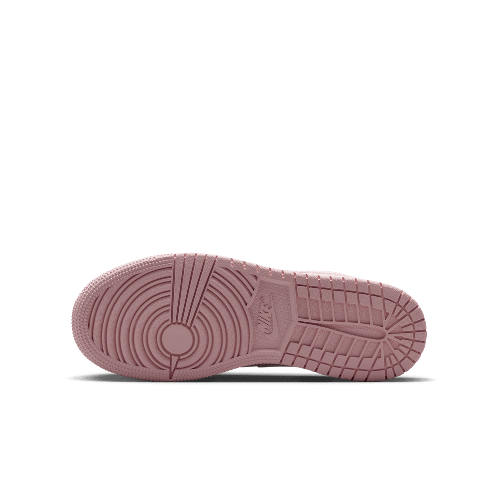 Air Jordan 1 Low GS 'Medium Soft Pink White'