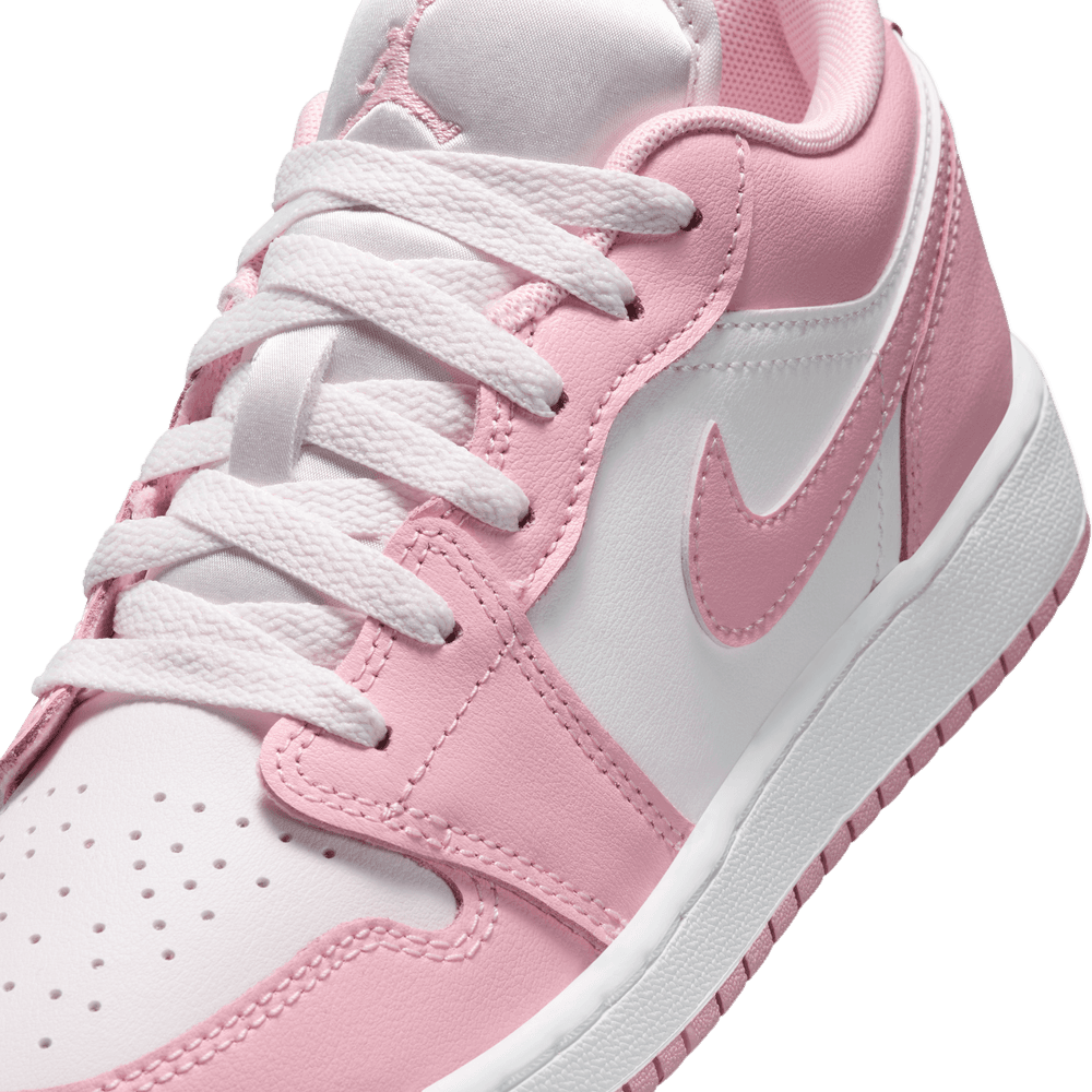 Air Jordan 1 Low GS 'Medium Soft Pink White'
