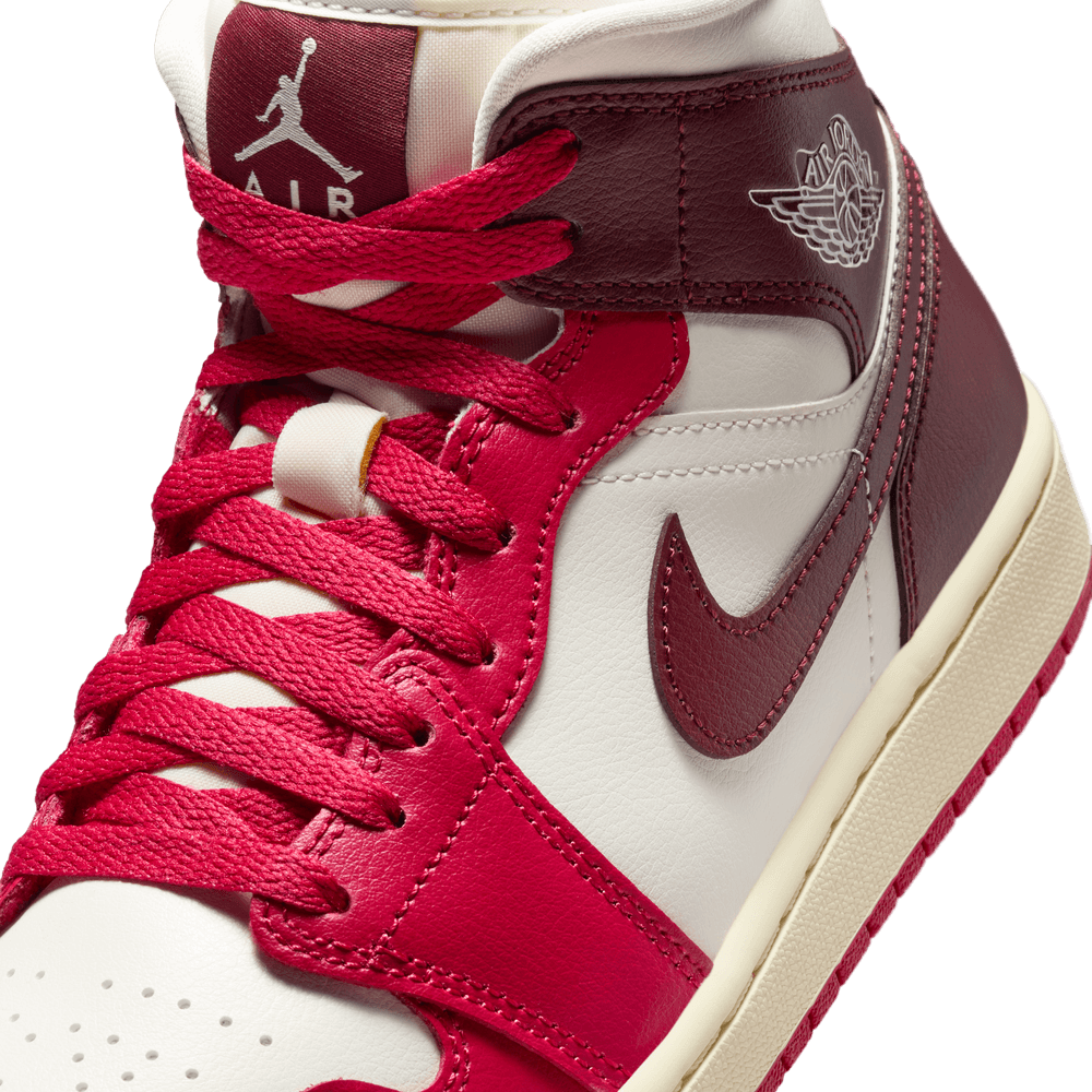 W Air Jordan 1 Mid 'Mystic Hibiscus'