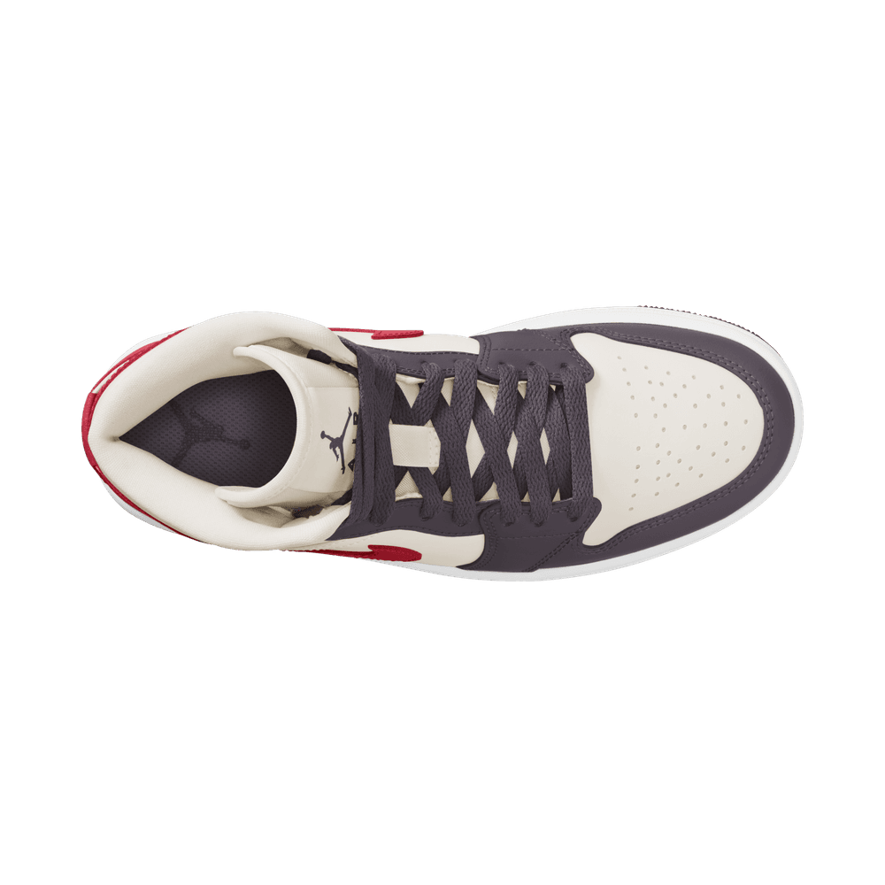 W Air Jordan 1 Mid 'Black Toe'
