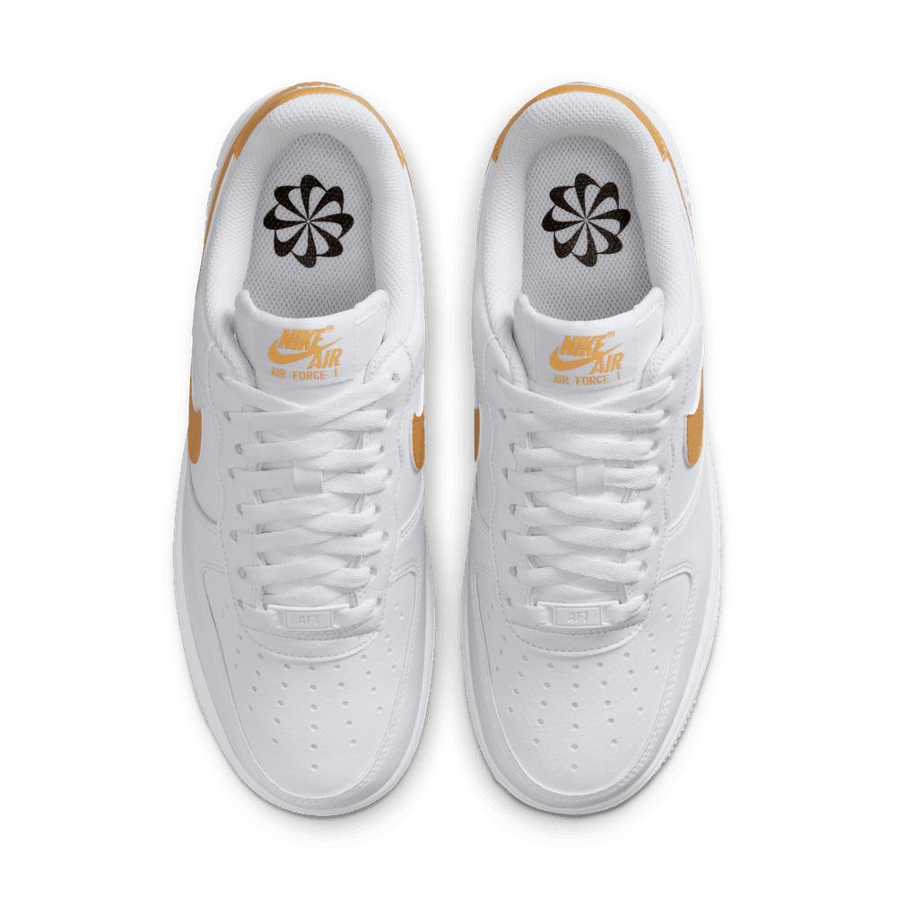 W Air Force 1 '07 Next Nature 'White Metallic Gold'
