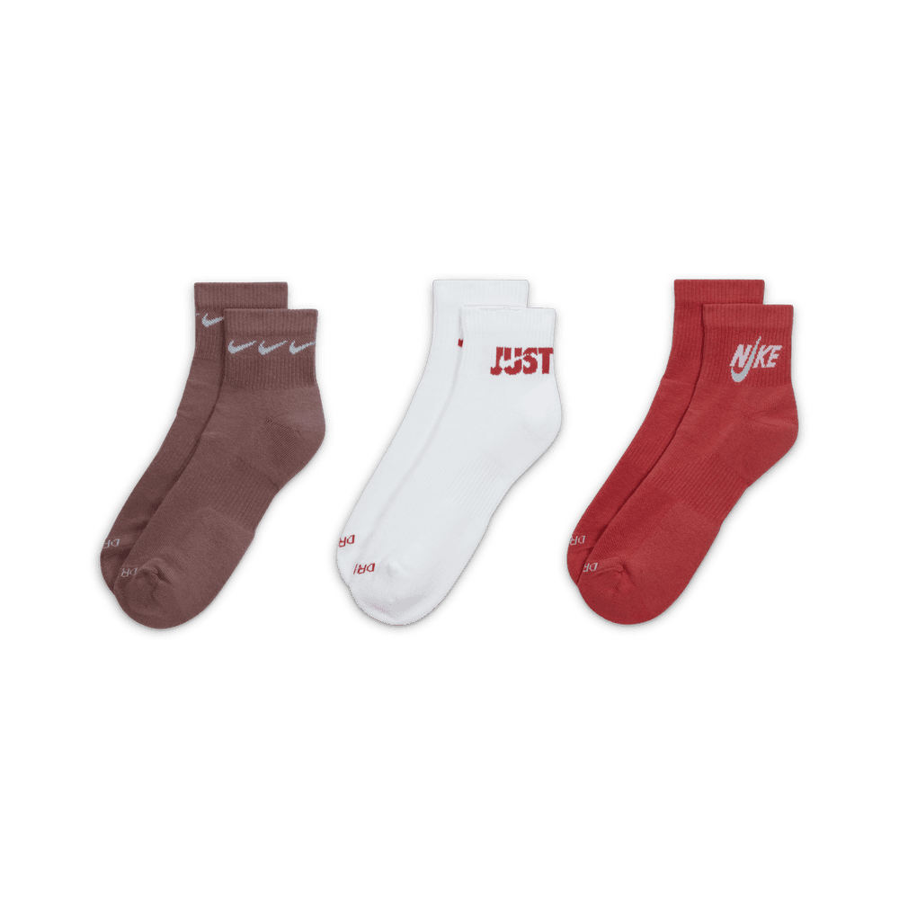 Everyday Plus Cushioned Ankle Socks (3 Pairs) 'Multi-Color'