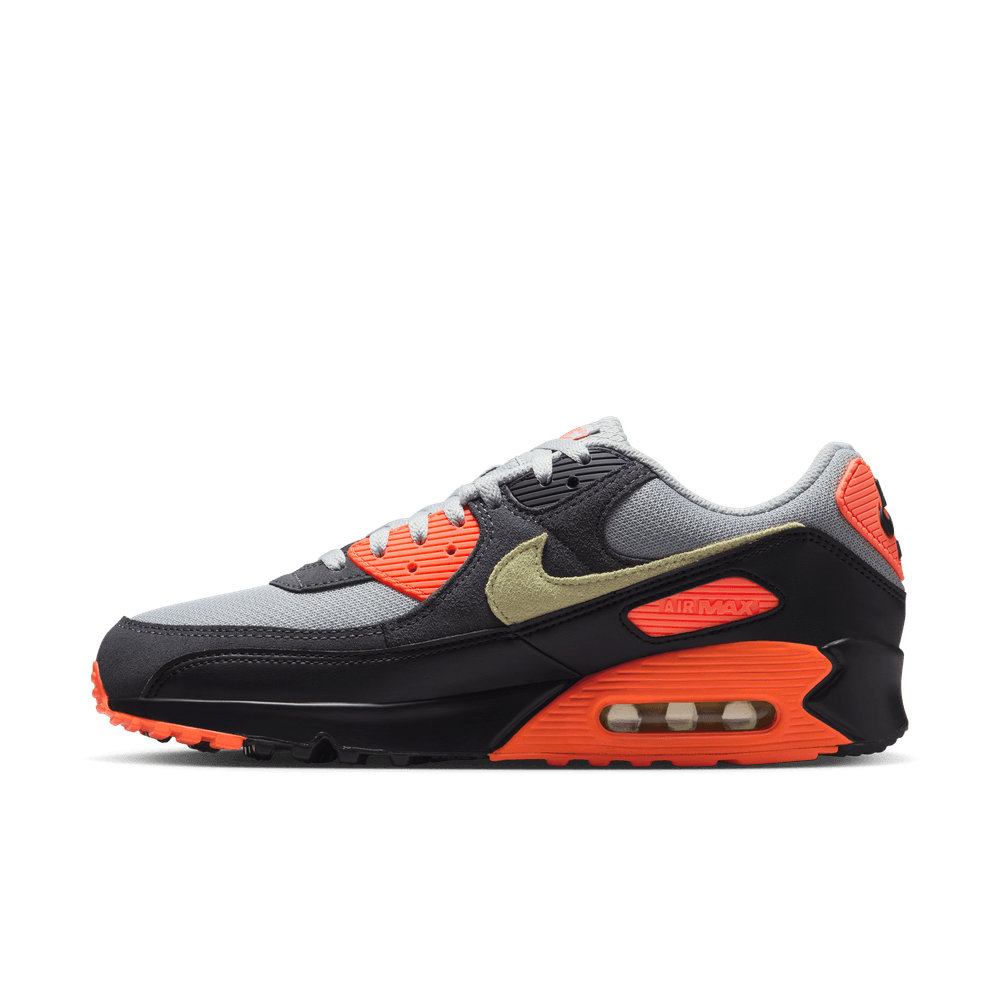 Air Max 90 'Smoke Grey Hyper Crimson'