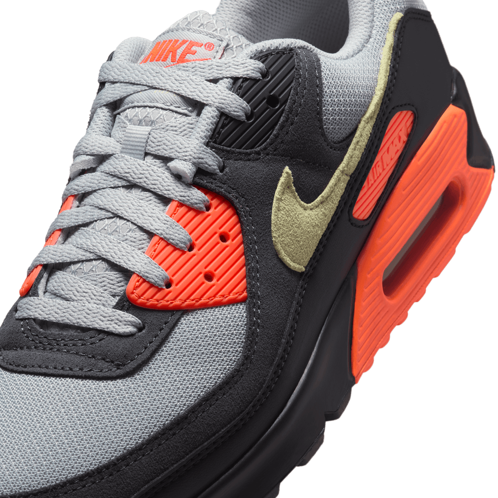 Air Max 90 'Smoke Grey Hyper Crimson'