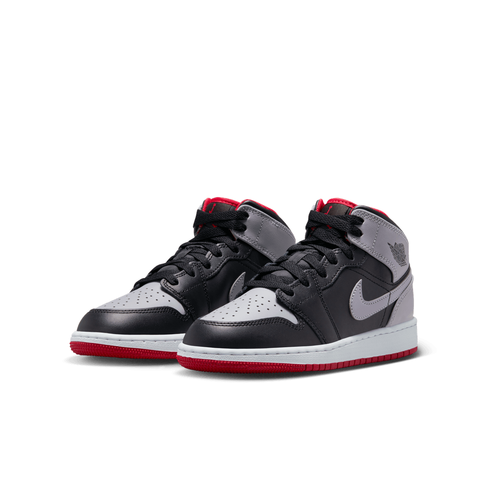 Air Jordan 1 Mid GS 'Bred Shadow'