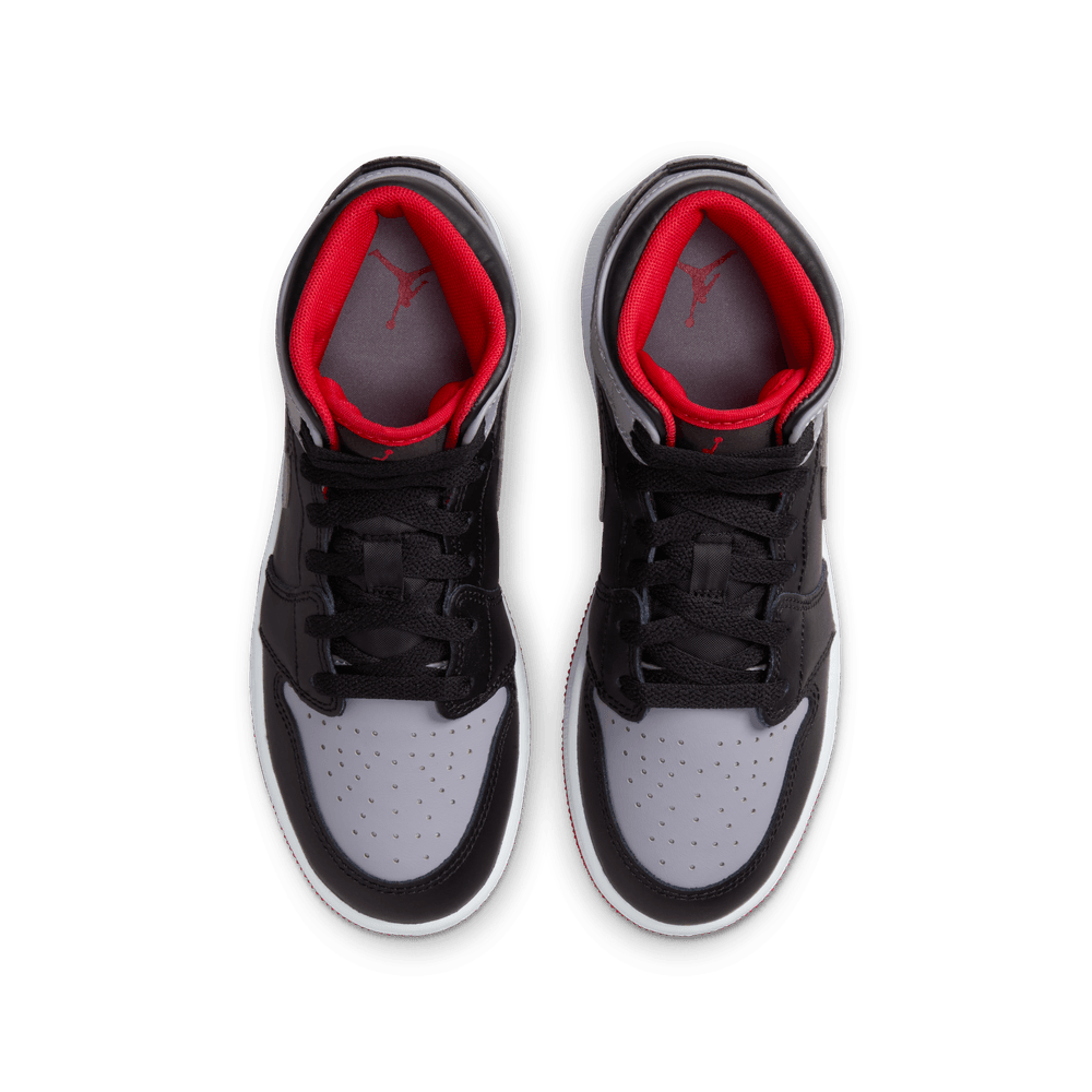 Air Jordan 1 Mid GS 'Bred Shadow'