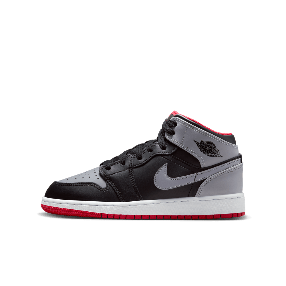 Air Jordan 1 Mid GS 'Bred Shadow'