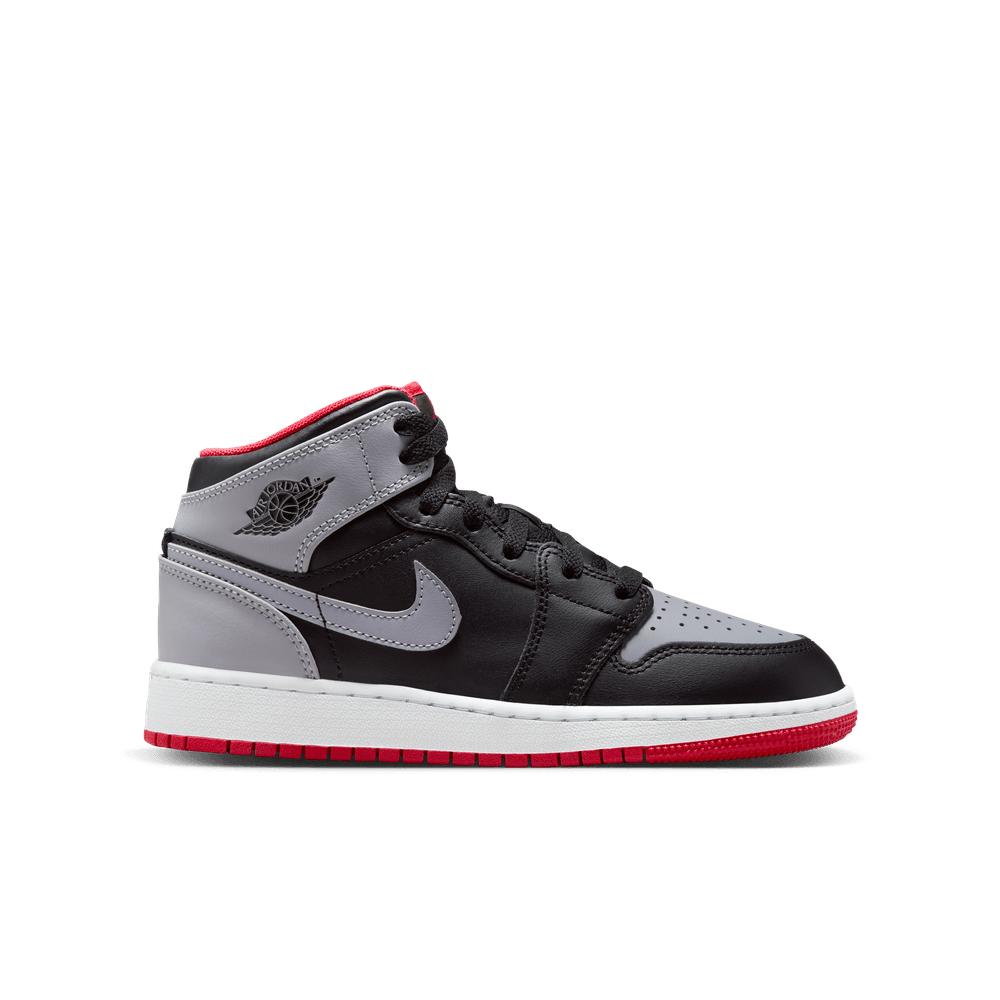 Air Jordan 1 Mid GS 'Bred Shadow'