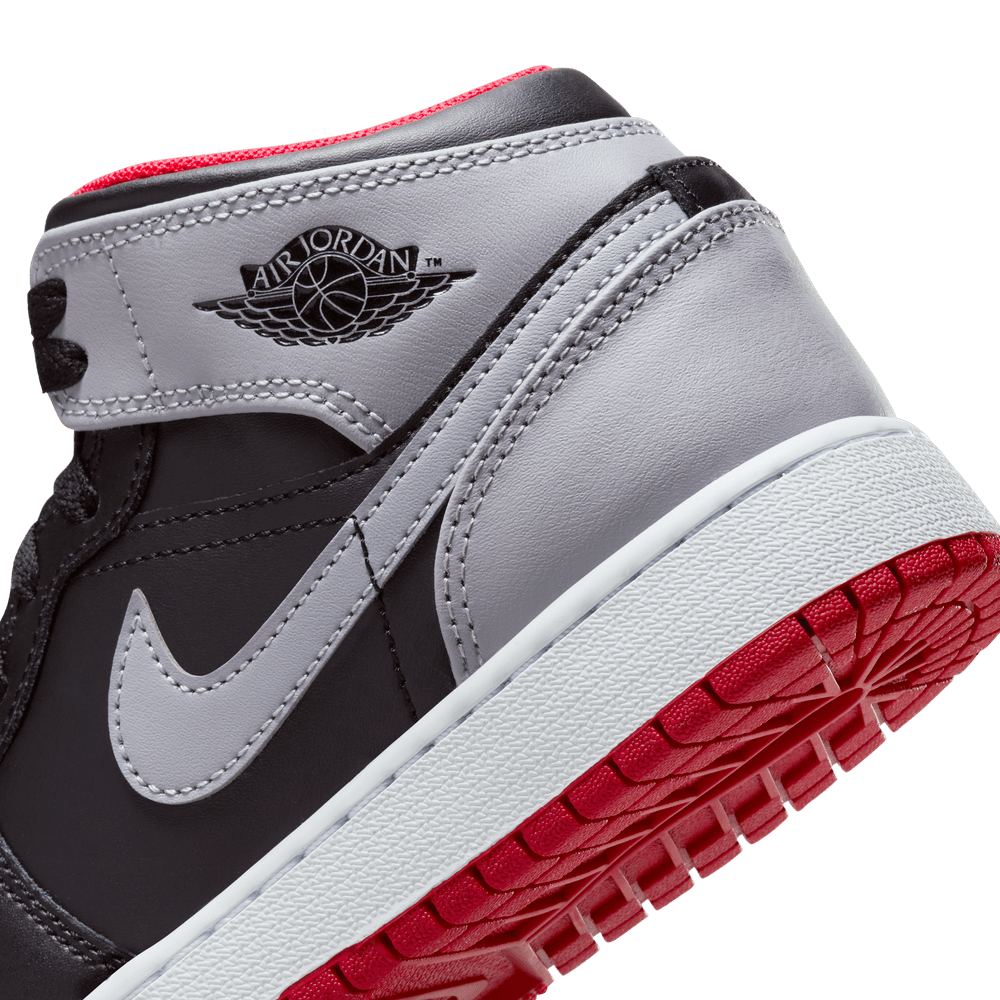 Air Jordan 1 Mid GS 'Bred Shadow'