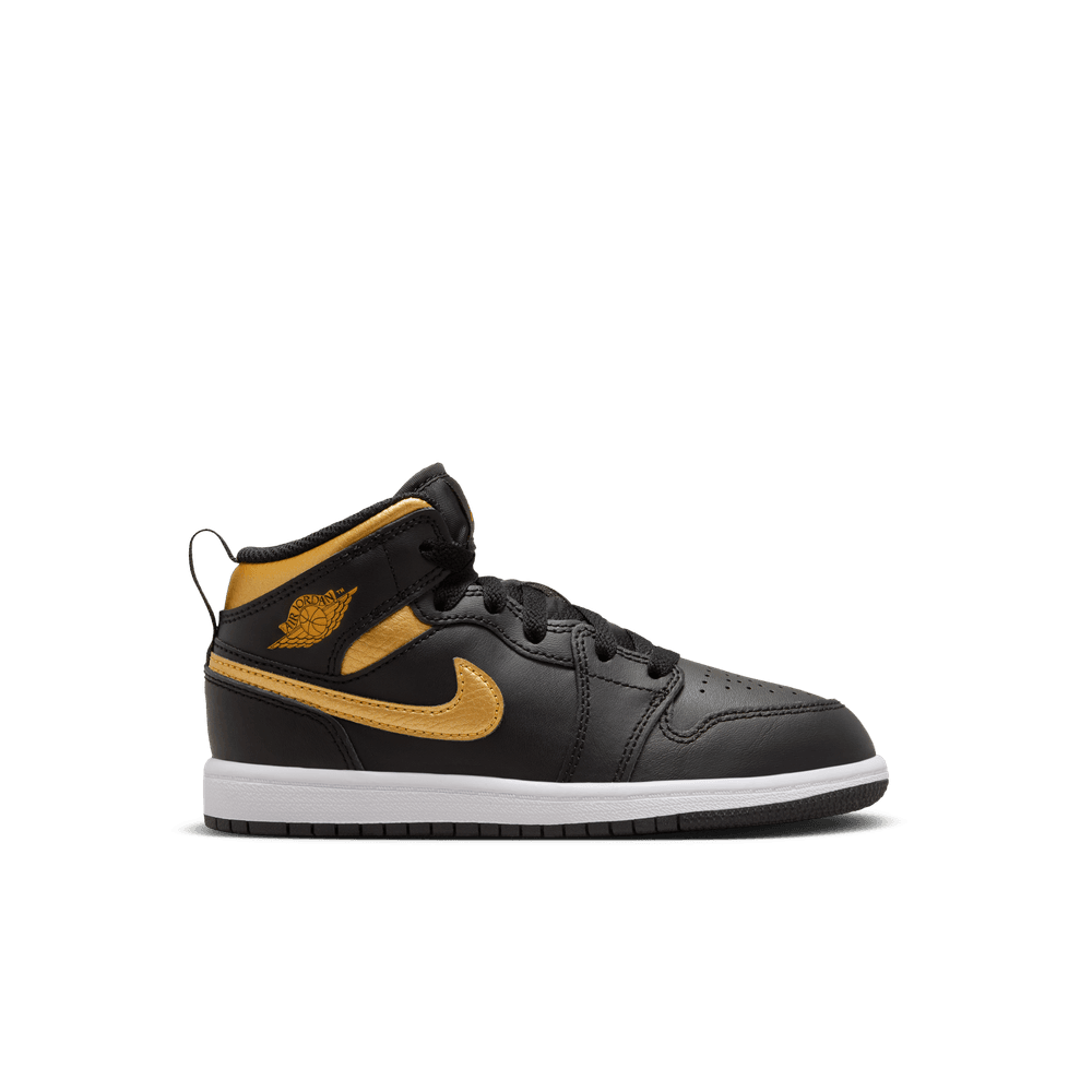 Air Jordan 1 Mid PS 'Black Metallic Gold'